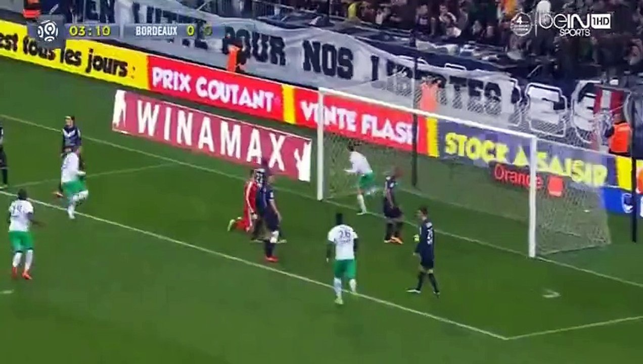 Pajot V. Goal - Bordeaux 0 - 1 St Etienne - 07.02.2016