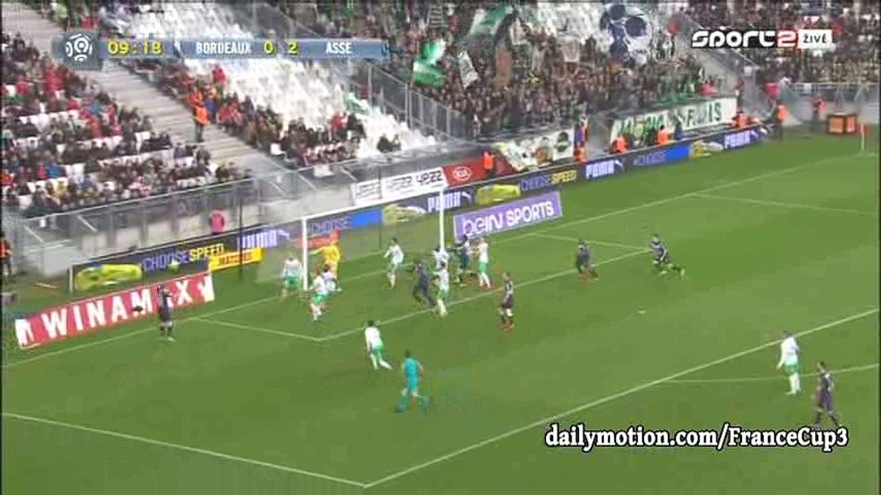 Cedric Yambere Goal HD - Bordeaux1-2 St Etienne - 07-02-2016