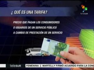 ¿Qué es una tarifa y cuáles son sus condiciones?