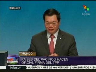 12 países del Pacífico firman el TPP