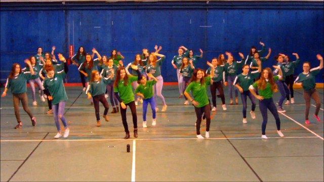 Flashmob Euro 2016 - AS du collège J.Peletier - Changé (72)