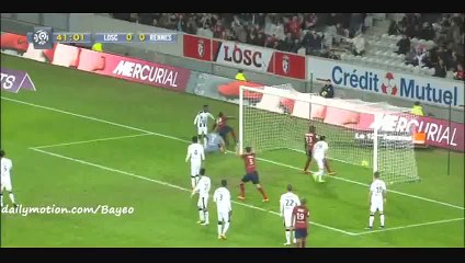 le But de Eder  - Lille 1-0 Rennes - 07-02-2016