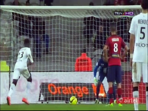 le But de Ousmane Dembele Lille 1-1 Rennes - 07.02.2016