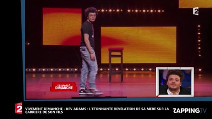 Vivement Dimanche - Kev Adams : L'étonnante révélation de sa mère sur la carrière de son fils (Vidéo)