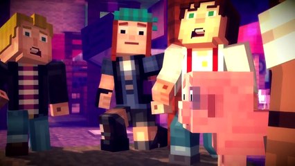 Minecraft Story Mode Gameplay Part 4 - Episode 1