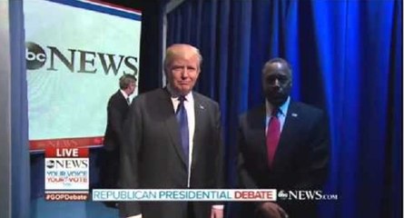 Ben Carson plombe l'entrée en scène des candidats lors du débat des républicains
