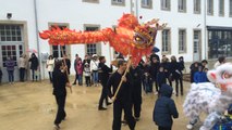 Défilé du dragon pour le Nouvel an chinois
