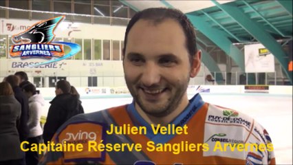 HH Interview Julien Vellet Capitaine Réserve des Sangliers Arvernes - Clermont 2016-02-06