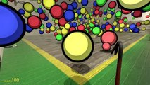 Gmod Matrix - Slow Motion Mod, Hungry Hippos, Dodgeball (Garrys Mod Sandbox Funny Moments)