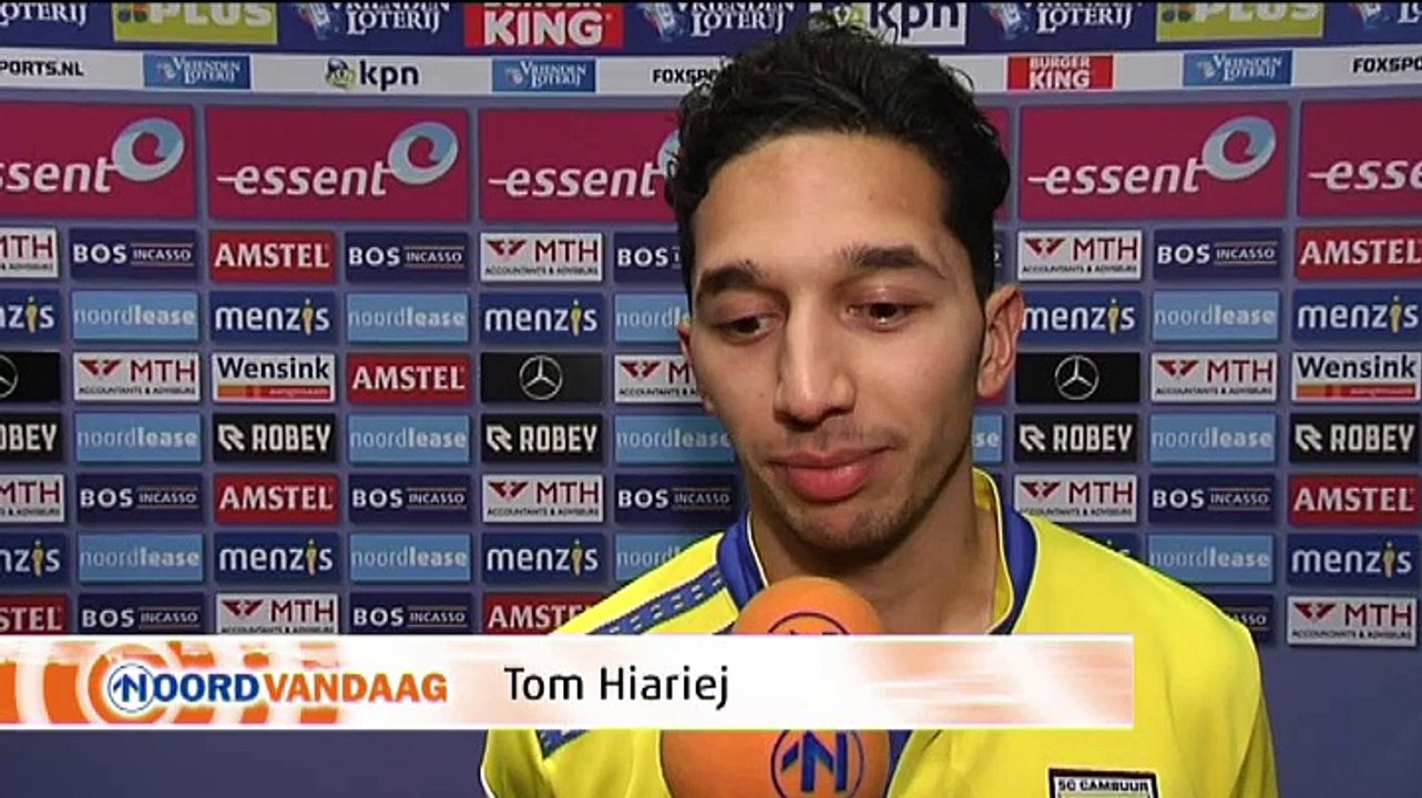 Tom Hiariej: Op een gegeven moment ben je er klaar mee - RTV Noord