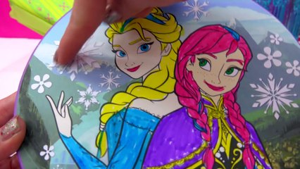 Disney Frozen Decorate Stationery Box Color Queen Elsa, Princess Anna