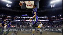 FanDuel Insider Alan Goldsher's NBA lineup for 2-3