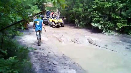 Brute Force 750 VS. Outlander 800 Silverbacks Deep Mud