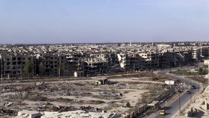 حمص "عاصمة الثورة السورية" مدمرة..