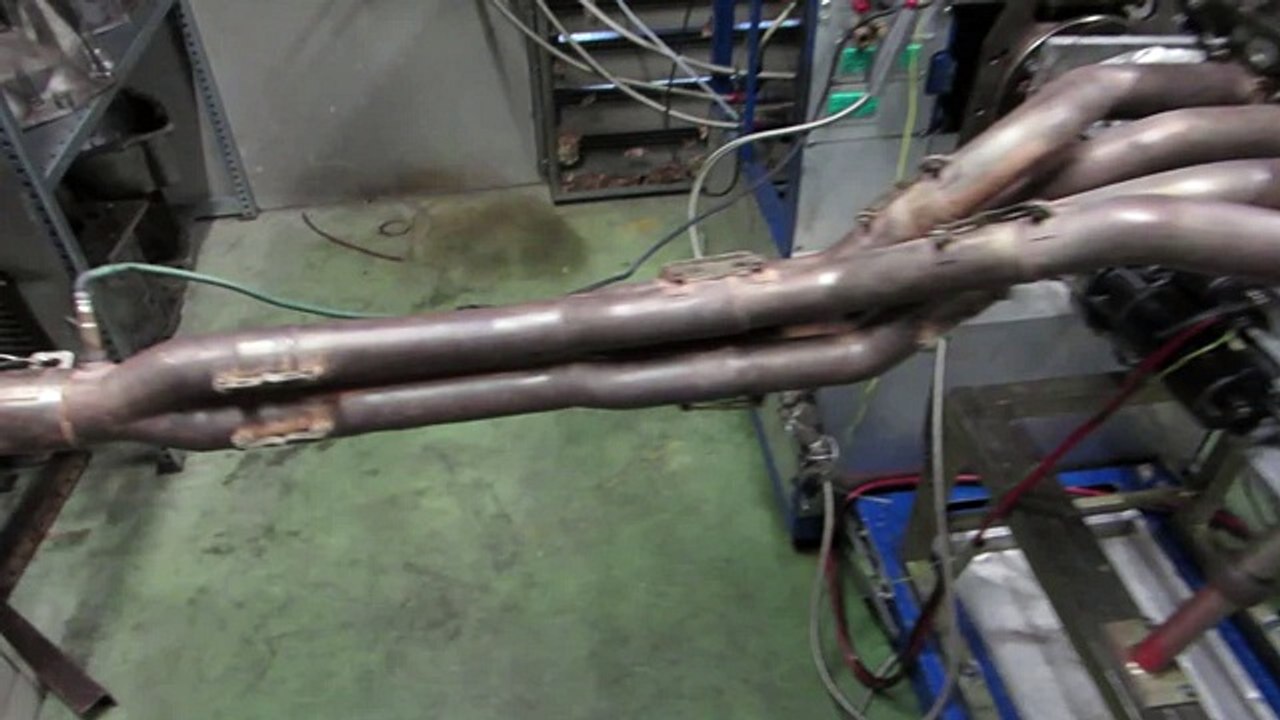 Skoda Fabia S2000 rally engine on dyno with KMS MD35ecu