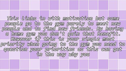 Home Gym Vs Going To The Gym: What's Best?