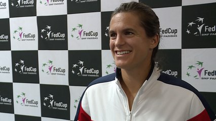 Download Video: Fed Cup 2016 #FRAITA : Mauresmo a vécu une belle rencontre