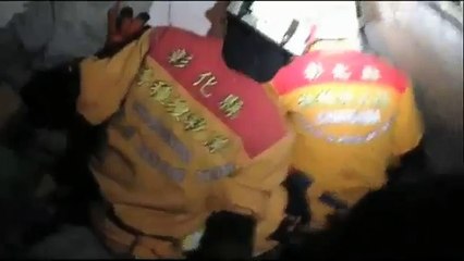 Raw: Victim Rescued in Quake Aftermath