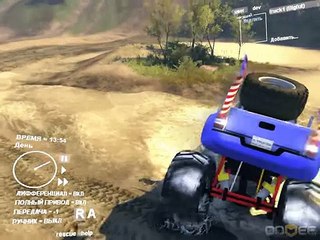 Test drives SpinTires BIGFUT SAN DAY (HD)