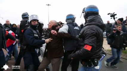 [shortcut] Calais l ex general Piquemal arrete a la manifestation pegida