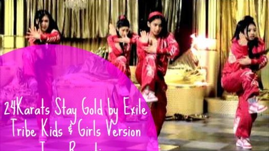 24karats Stay Gold By Exile Tribe Kids Girls Version Non Jpop Mv Reaction Video Dailymotion