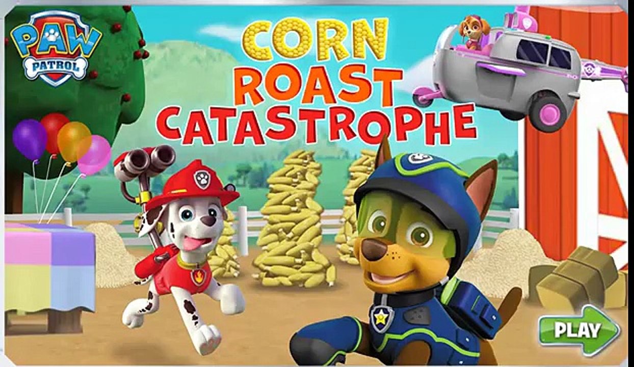 PAW Patrol Corn Roast Catastrophe Full NEW Episodes - Kids Videos Games