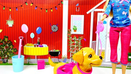 Barbie Potty Trainin Taffy Pet Dog Play Doh Barbie Dolls Toys Review by Disney Cars Toy C