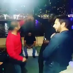 Sammy Dance with Afridi in PSL