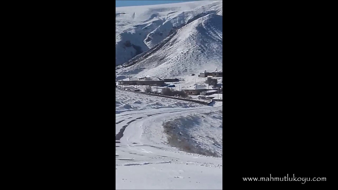 25-01-2016 Mahmutlu Koyu KAR goruntusu