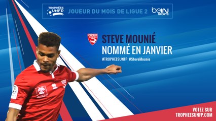 UNFP - L2 / Janvier : Steve Mounié