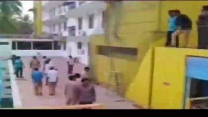 Leopard enters Bengaluru school trapped after injuring five.