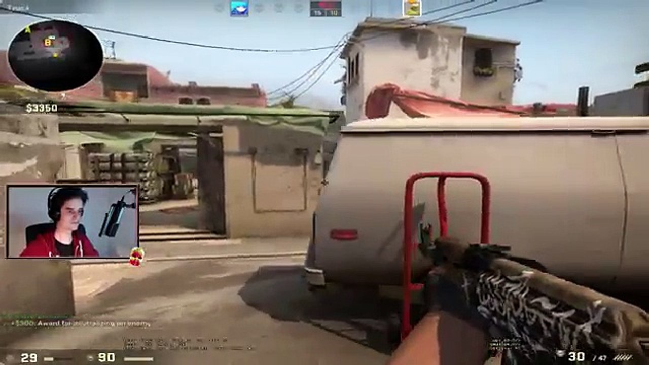 CS:GO Funny Moments & Clutches #9 - 3 BULLETS THE DREAM! (720p Full HD)