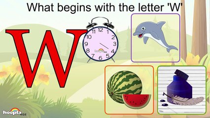 Learn About The Letter W - Preschool Activity