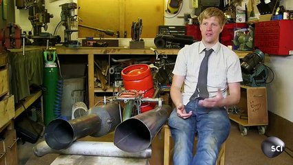 Jet Engine Bicycle Blasts Off _ Outrageous Acts of Science