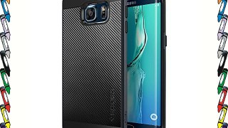 Spigen Neo Hybrid - Funda para Samsung Galaxy S6 Edge Plus color pizarra de metal
