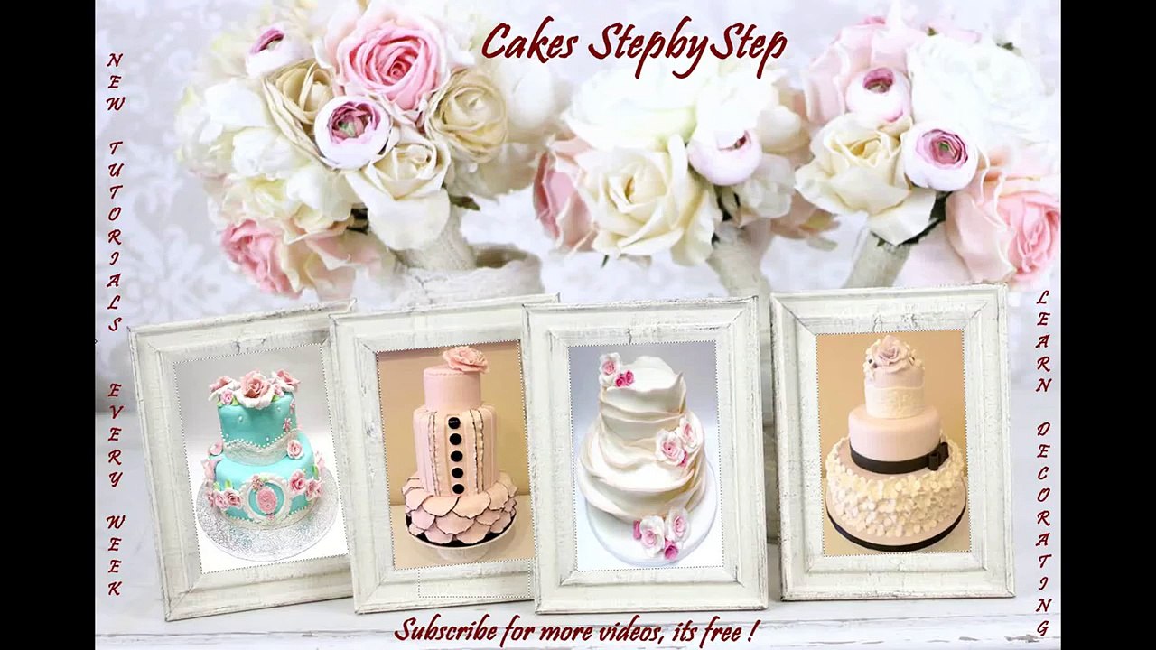 How To Make A Beautiful Ruffle Cake - Como Hacer Un Pastel Con Volantes