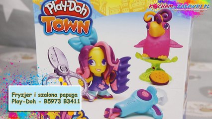 Hasbro - Play-Doh Town - Hairdresser and Bird / Fryzjer i Szalona Papuga - B5973 - Recenzja