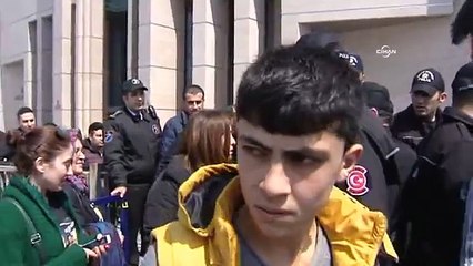Eski emniyet müdürü Yasin Topçu adliye önünde yaka paça gözaltına alındı