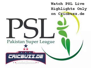 Live Quetta v Lahore Qalanders PSlL 201t