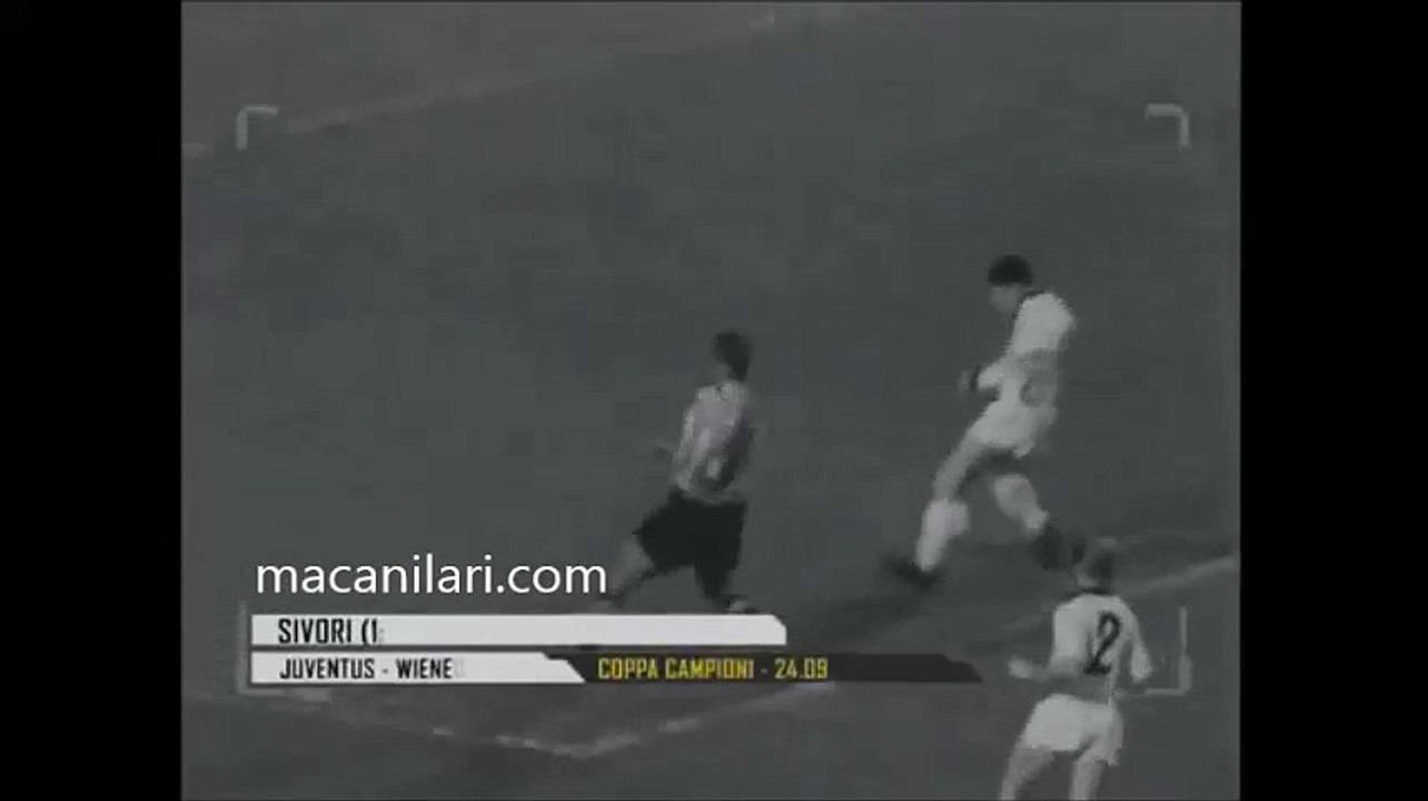 24.09.1958 - 1958-1959 European Champion Clubs' Cup 1st Qualifying Round 1st Leg Juventus 3-1 Wiener SK