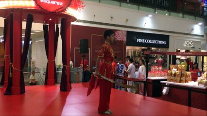 Wu Shu Demo Double Sword and Single Sword CNY Part 2
