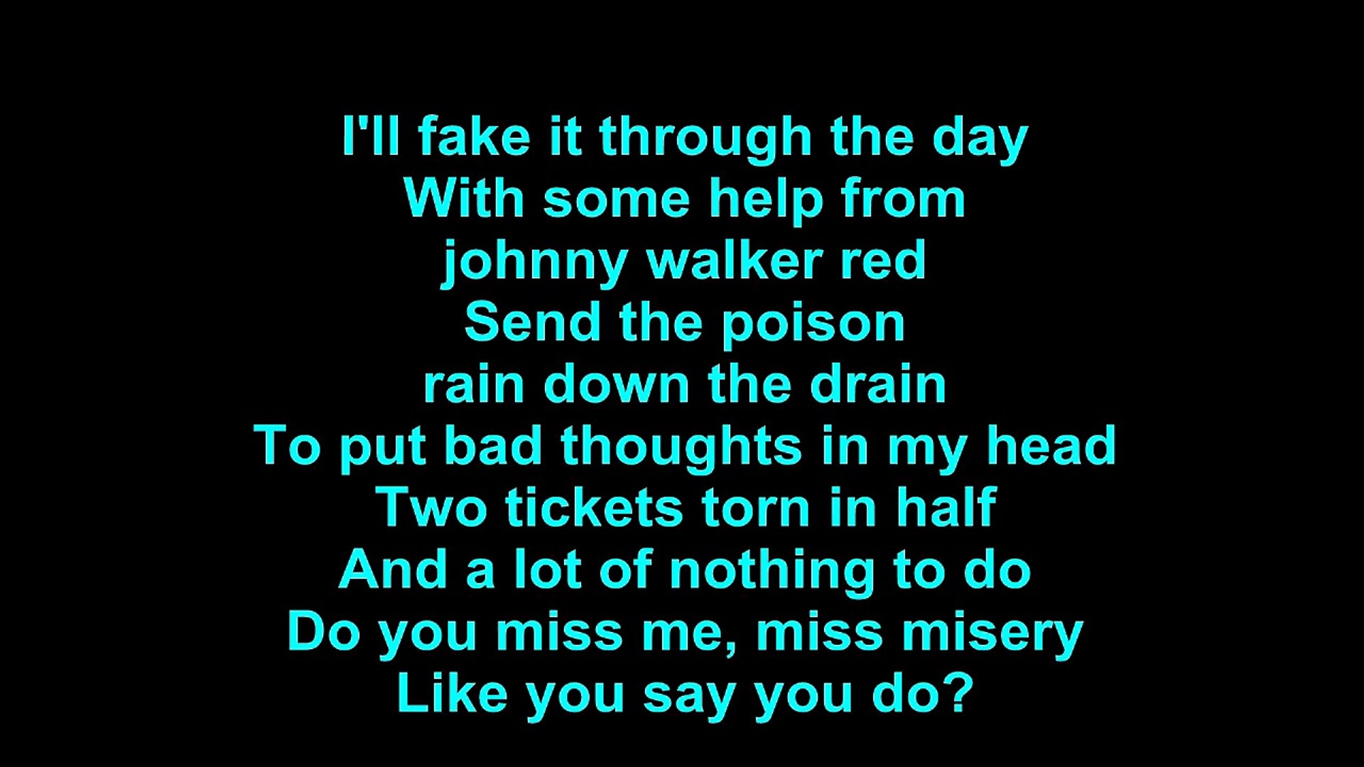 ⁣Elliott Smith – Miss Misery Lyrics