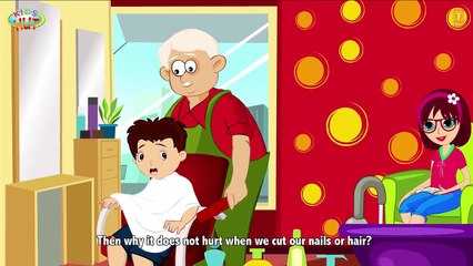 Why It Does Not Hurt When We Cut our Nails or Hair