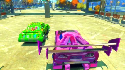 Red Francesco Bernoulli VS Boost Disney cars Race Track v2