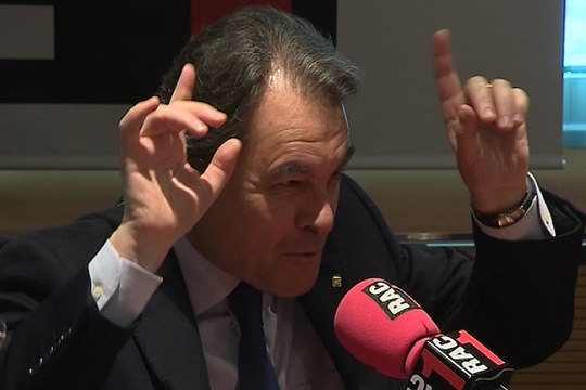 Artur Mas cree que Rajoy no será presidente