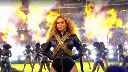 Beyonce : "Formation / Uptown Funk" Super Bowl 2016 with Bruno Mars