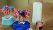 4th of July Decorations- Easy Centerpiece Ideas