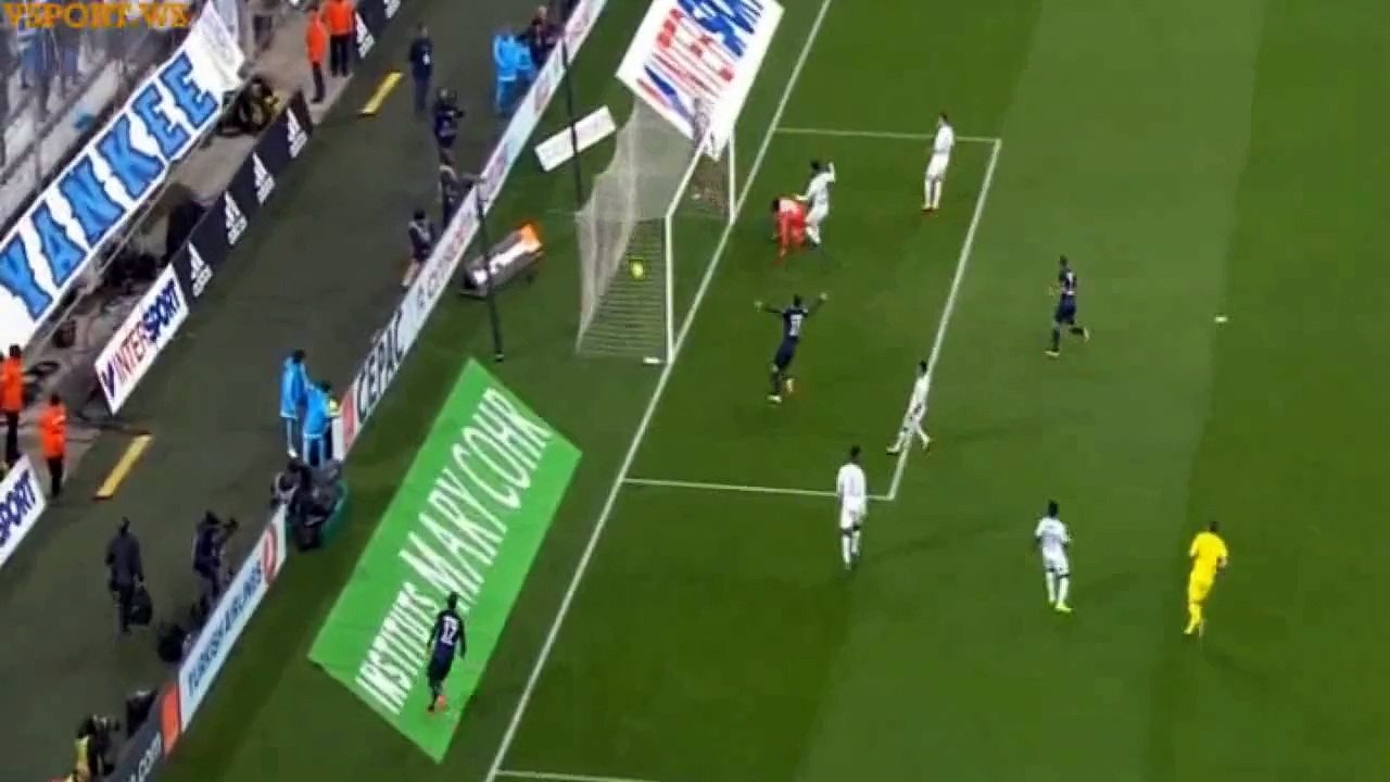 Zlatan Ibrahimovic Goal - Marseille 0 - 1 Paris SG - 07-02-2016