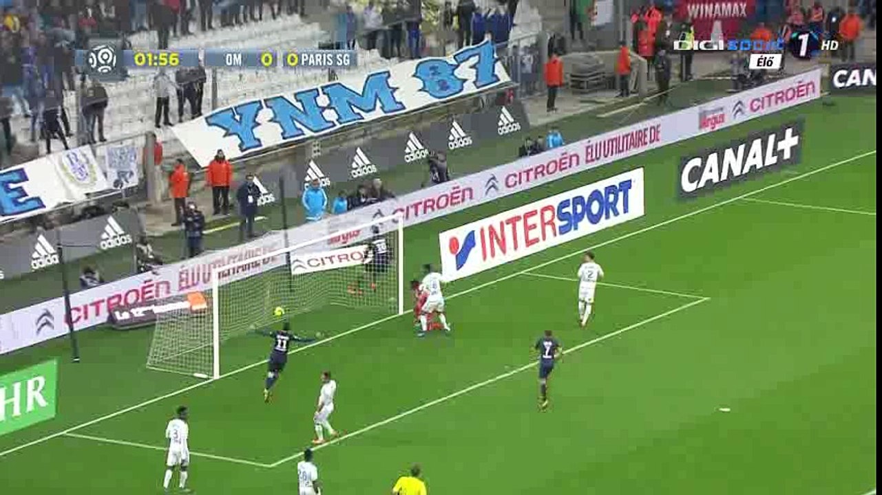 Zlatan Ibrahimovic Goal HD - Marseille 0-1 PSG - 07-02-2016