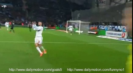 Remy Cabella Goal Marseille 1 - 1 PSG Ligue 1 7-2-2016